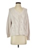 525 America 100% Cotton Tan Pullover Sweater Size S - photo 1