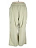 LIVI Solid Green Casual Pants Size 22 - 24 - photo 2