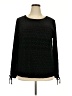 Talbots Black Long Sleeve Blouse Size 2X - photo 1