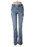 STUDIO BLUE Hearts Blue Jeans Size 26 waist - photo 1