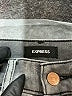 Express Chevron-herringbone Gray Jeans Size 0S - photo 4