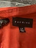 PREMISE 100% Polyester Burgundy Long Sleeve Blouse Size L - photo 7