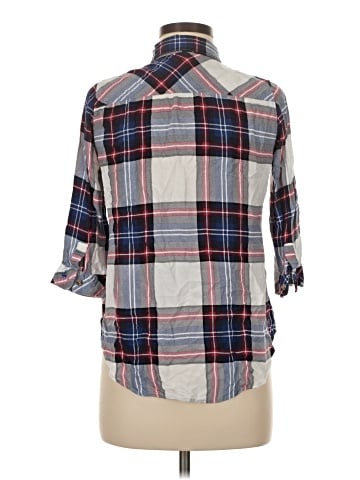 Bongo 3/4 Sleeve Button-Down Shirt (view 2)