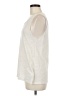 Gap 100% Polyester Ivory Sleeveless T-Shirt Size M - photo 5
