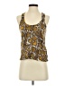 NATION LTD Gold Brown Tank Top Size S - photo 1