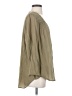 Current/Elliott 100% Cotton Tan 3/4 Sleeve Blouse Size Sm (1) - photo 4