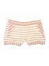 J.Crew 100% Cotton Stripes Ivory Shorts Size 00 - photo 1