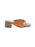 Dolce Vita Color Block Tan Orange Sandals Size 6 - photo 1