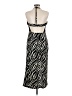 AaKaa 100% Polyester Animal Print Black Cocktail Dress Size M - photo 2