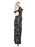 AaKaa 100% Polyester Animal Print Black Cocktail Dress Size M - photo 4