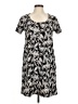 MNG Print Gray Casual Dress Size M - photo 1
