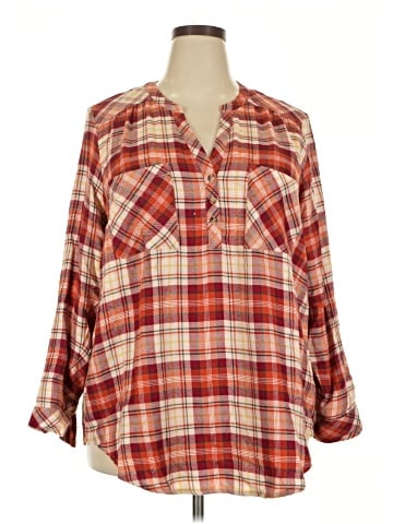 Torrid Long Sleeve Blouse (view 1)