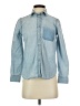 Madewell Blue Long Sleeve Button-Down Shirt Size XS - photo 1