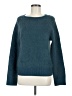 Lou & Grey Solid Teal Pullover Sweater Size M - photo 1