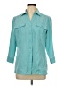Croft & Barrow Teal 3/4 Sleeve Blouse Size L - photo 1