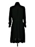 NY Collection Solid Black Casual Dress Size L - photo 2