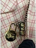 Burberry Houndstooth Pink Vintage Jacket Size 2 (petite) - photo 9