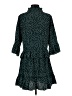 Unbranded 100% Polyester Polka Dots Teal Casual Dress Size S - photo 2