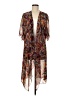 Lularoe Brown Kimono Size M - photo 1