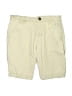 Old Navy Solid Yellow Tan Khaki Shorts Size 14 - photo 1