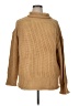Lillusory 100% Acrylic Solid Tan Turtleneck Sweater Size XL - photo 1