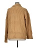 Lillusory 100% Acrylic Solid Tan Turtleneck Sweater Size XL - photo 2
