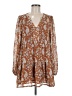 MELLODAY 100% Polyester Brown Kimono Size M - photo 1