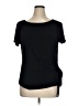 PREMISE Black Short Sleeve Top Size XL - photo 1