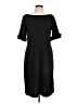Merona Solid Black Casual Dress Size L - photo 1