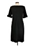 Merona Solid Black Casual Dress Size L - photo 2