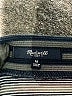 Madewell Stripes Black Casual Skirt Size M - photo 4
