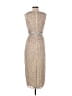 Mac Duggal 100% Polyester Tan Gray Cocktail Dress Size 2 - photo 2