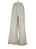 Kate and Sam Stripes Silver Casual Pants Size S - photo 2
