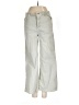 Zara Solid Silver Khakis Size 8 - photo 1