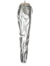 Gap 100% Polyester Metallic Silver Casual Pants Size 31R - photo 4