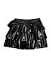 Grace Karin Metallic Black Skirt Size 14 - photo 2