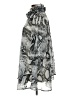 Jaipur 100% Polyester Animal Print Silver 3/4 Sleeve Blouse Size L - photo 5