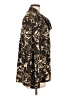 ALLSAINTS 100% Polyester Animal Print Gold Long Sleeve Blouse Size 10 - photo 4
