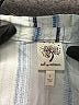 Self Esteem Stripes Blue Sleeveless Button-Down Shirt Size L - photo 7