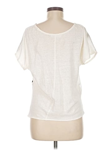Zara W&B Collection Short Sleeve Blouse (view 2)