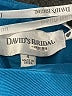 David's Bridal 100% Polyester Solid Teal Cocktail Dress Size 4 - photo 4