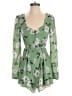 Miami 100% Polyester Floral Green Romper Size XXS - photo 1