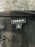 Torrid Black Sleeveless Button-Down Shirt Size 5X Plus (5) - photo 7