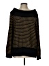 St. John Collection by Marie Gray Houndstooth Black Pullover Sweater Size L - photo 1