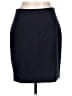 J.Crew 100% Wool Solid Blue Wool Skirt Size 10 (petite) - photo 1