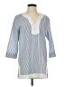 Duffield Lane Blue 3/4 Sleeve Blouse Size S - photo 1