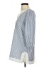 Duffield Lane Blue 3/4 Sleeve Blouse Size S - photo 5