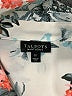 Talbots Floral Gray Long Sleeve Blouse Size 1X - photo 7