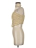 Free People Plaid Yellow Sleeveless Top Size 2 - photo 5
