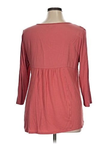 One World 3/4 Sleeve Blouse (view 2)